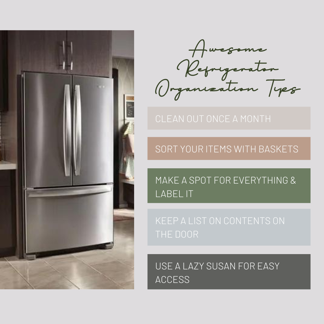 refrigerator organization tips