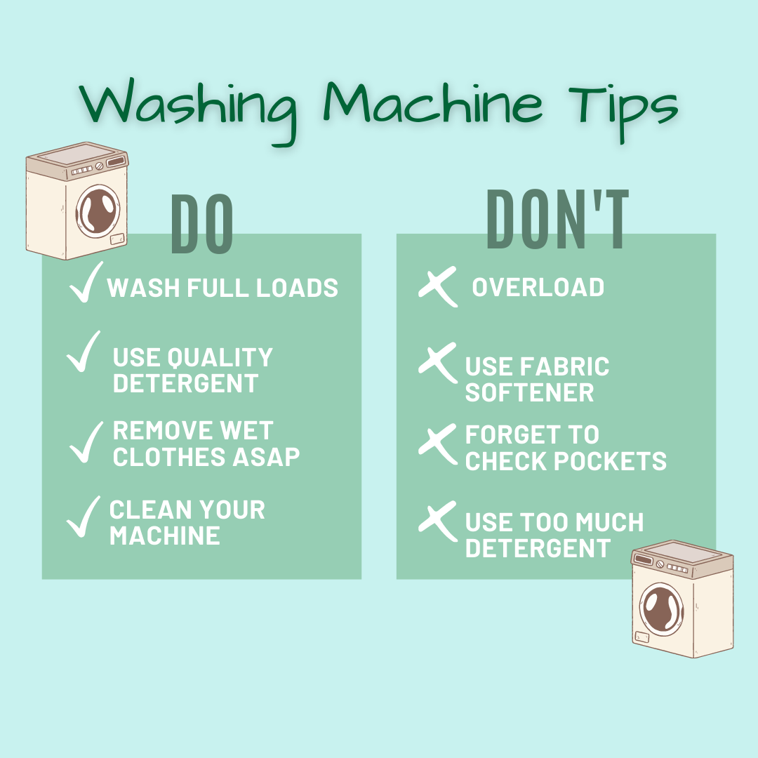 Washer Dos and Donts