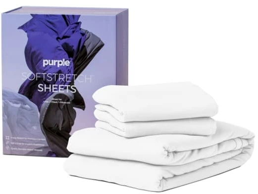 Close up shot of Purple's exclusive sheets