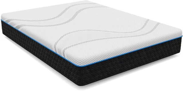 Overhead view of SleepFit Spa Retreat SFF3PL-1150 ultra-plush queen mattress 