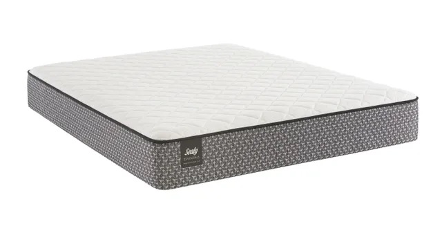 Front view of Sealy 521633Q firm innerspring mattress 