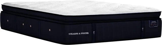 Front view of Stearns & Foster 52513051 Lux Estate queen-size pillow top mattress 