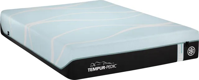 Side view of Tempur-Pedic 10242150 ProBreeze hybrid mattress