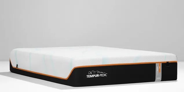 Front view of Tempur-Pedic 10740150 firm mattress 
