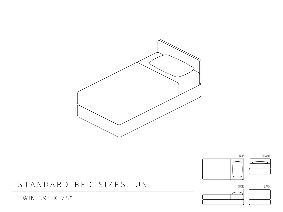twin size gabriella plush mattress