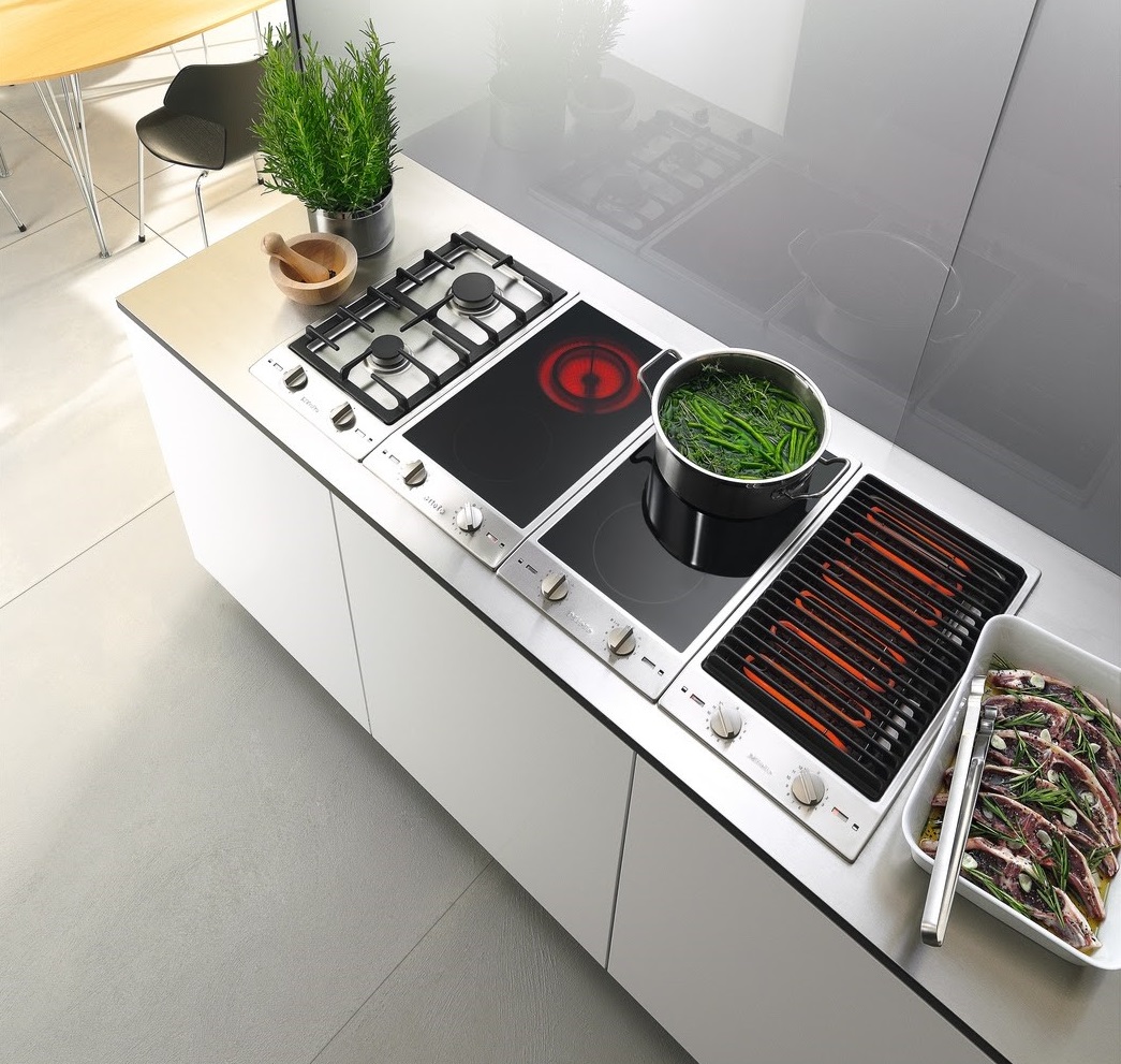 Japanese Cooktop with Fish Grill