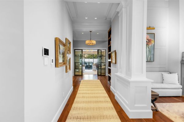 White Home Hallway