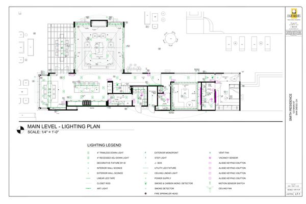 Lighting Floor Plan