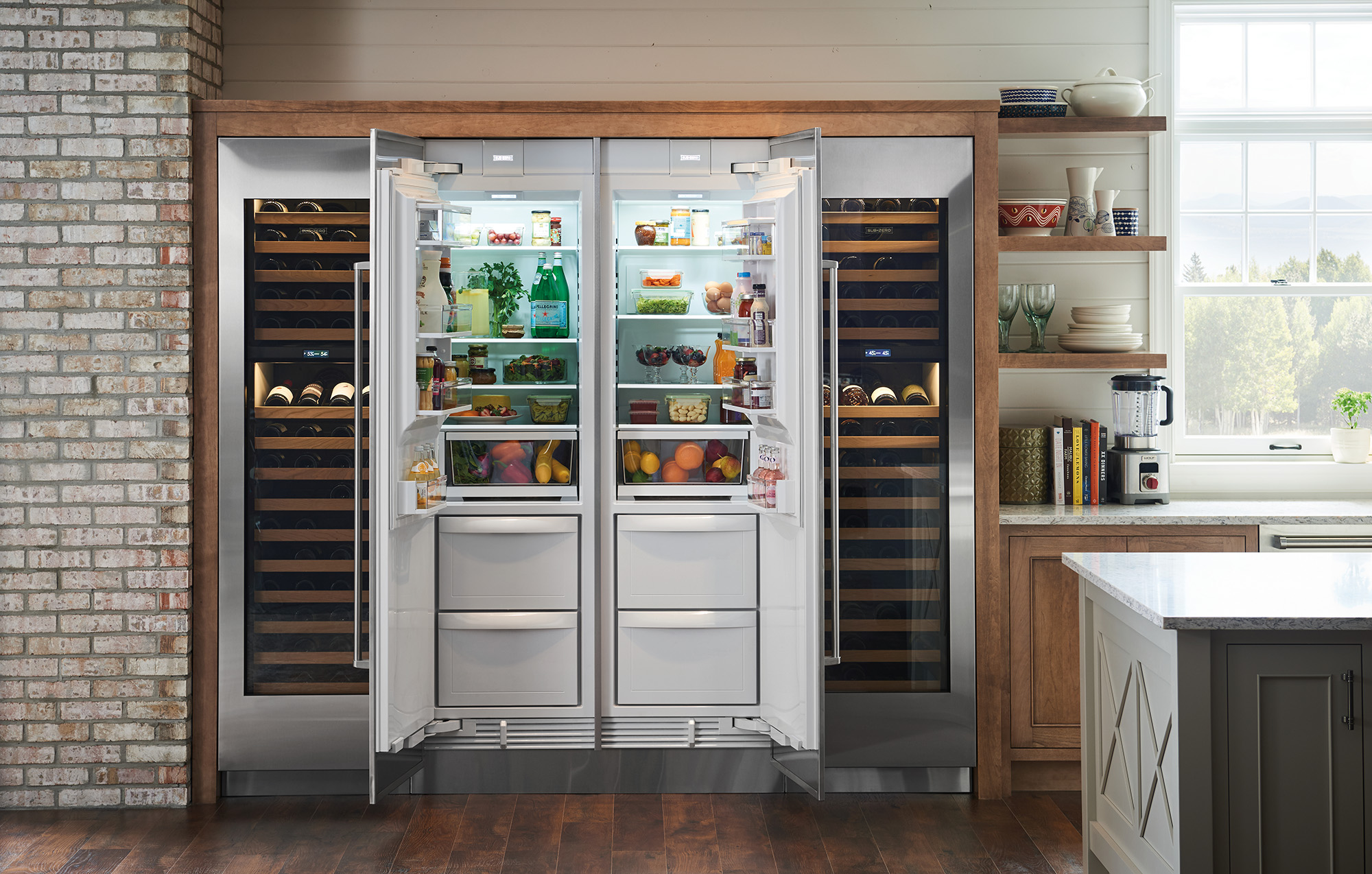 expensive refrigerator kitchen