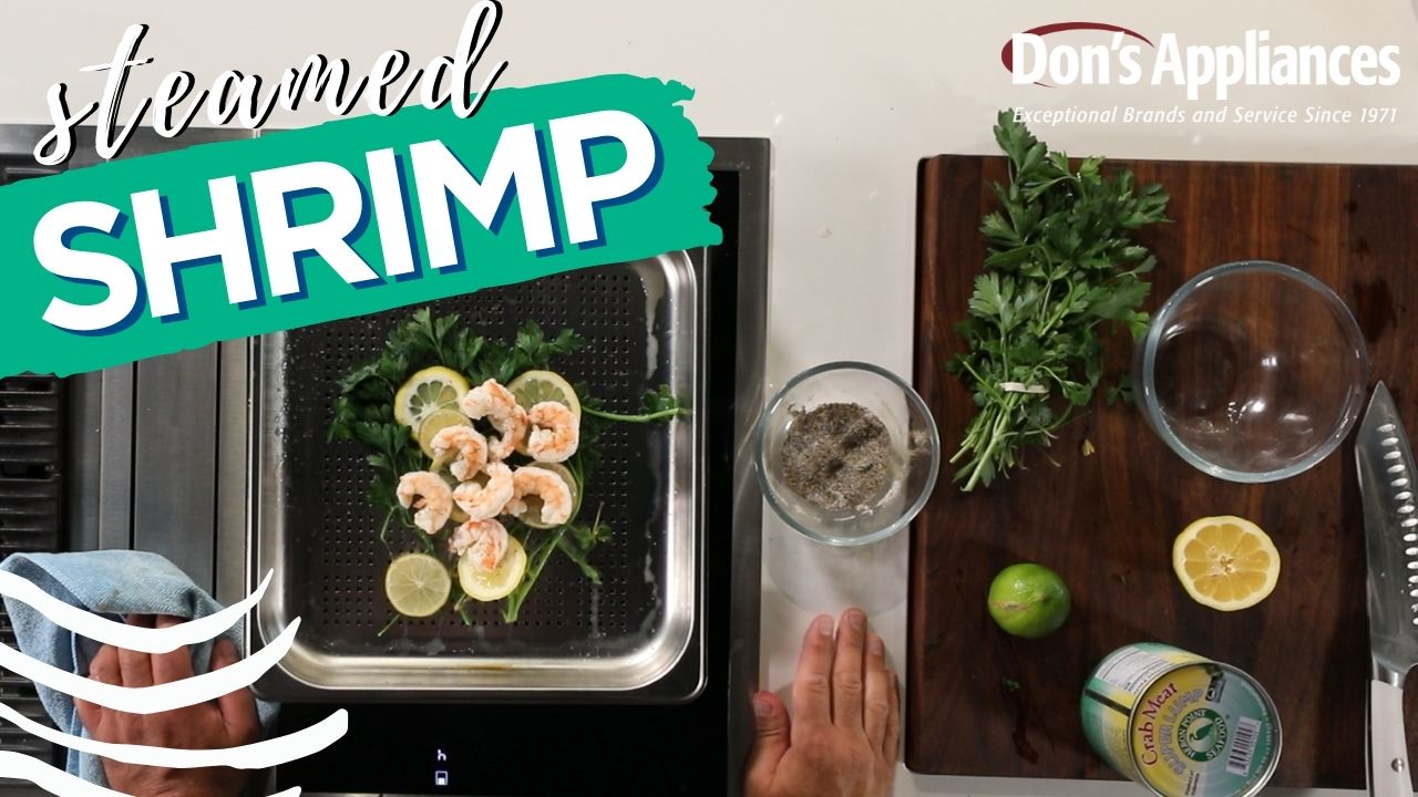 Quick EASY Steamed Shrimp In 3 Minutes Don S Appliances Pittsburgh PA   173 