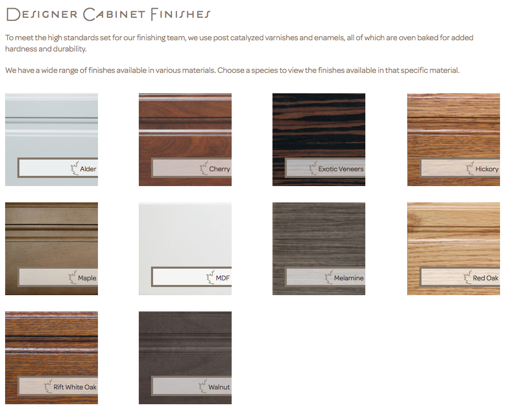 Columbia Cabinets