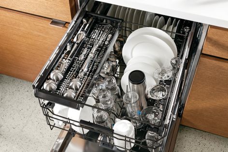 Ge cafe dishwasher sales remove top rack