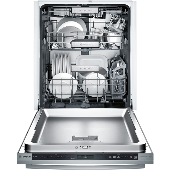 Bosch Dishwasher with the MyWay Rack Appliances Refrigerators