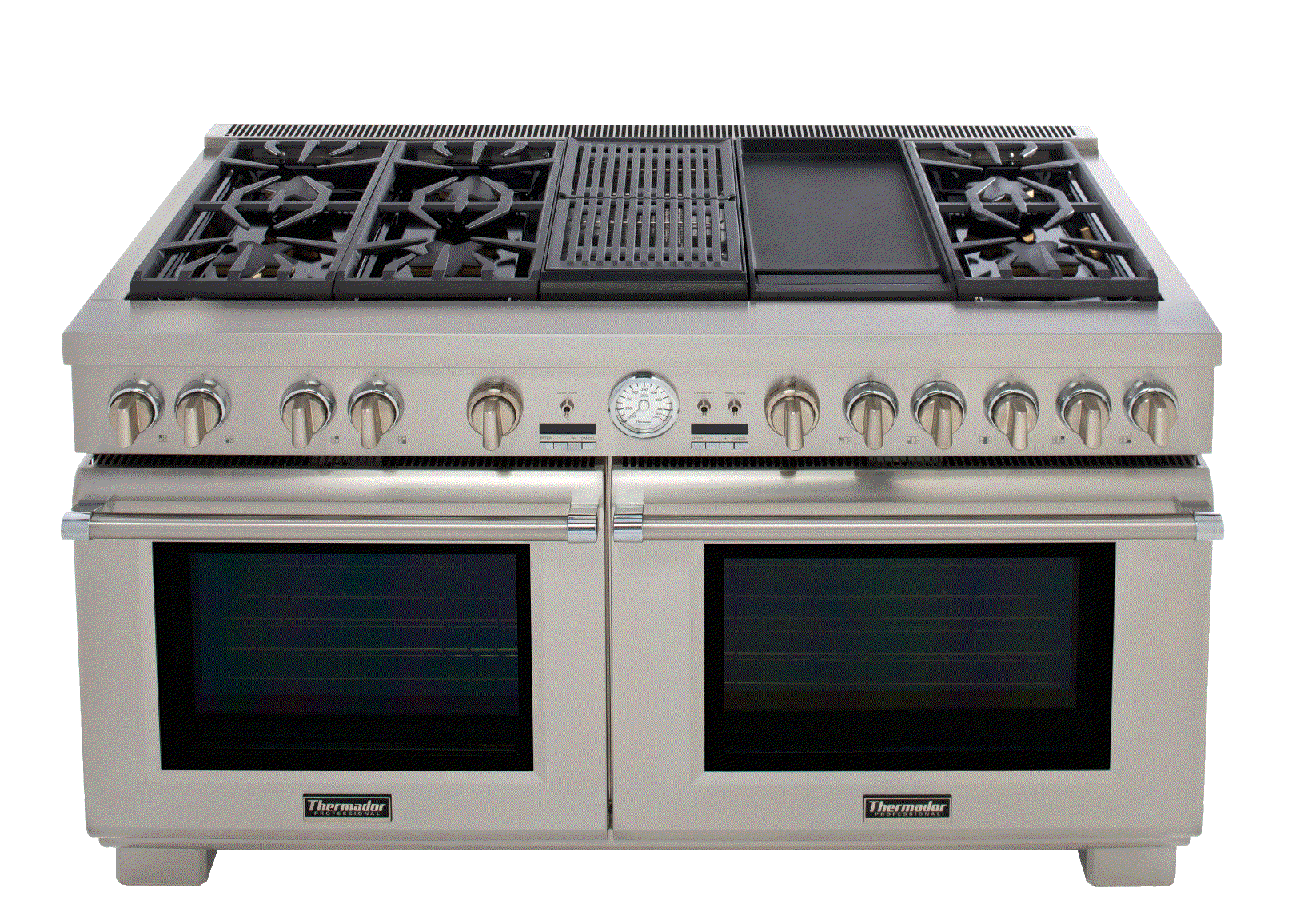 thermador professional cooktop with grill