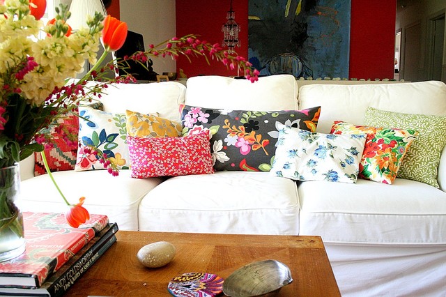 Decorate with Toss Pillows