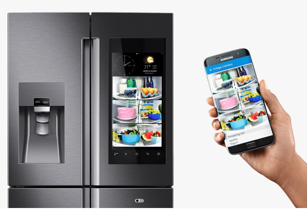 Cameras of the Samsung Family Hub Refrigerator