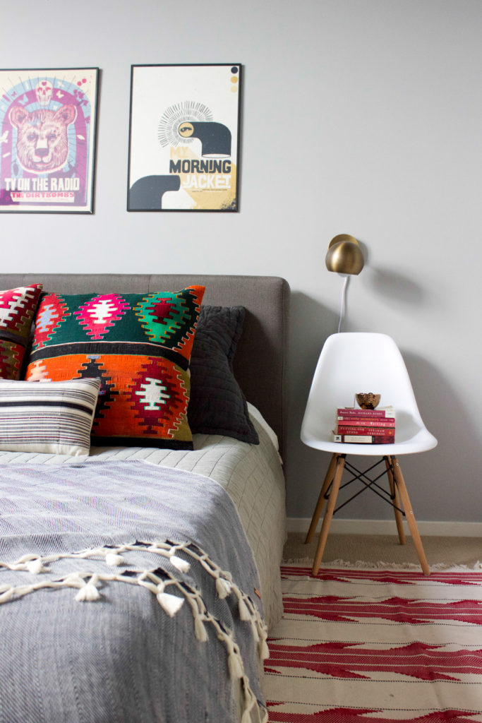Accent Chair as a nightstand