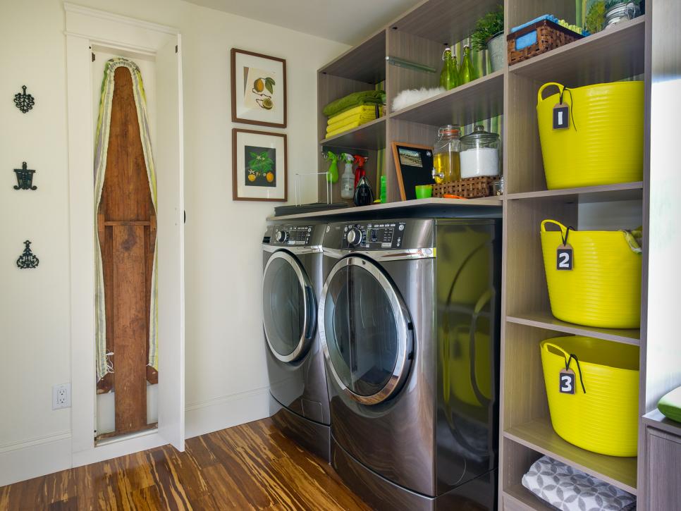 Colourful Laundry Room