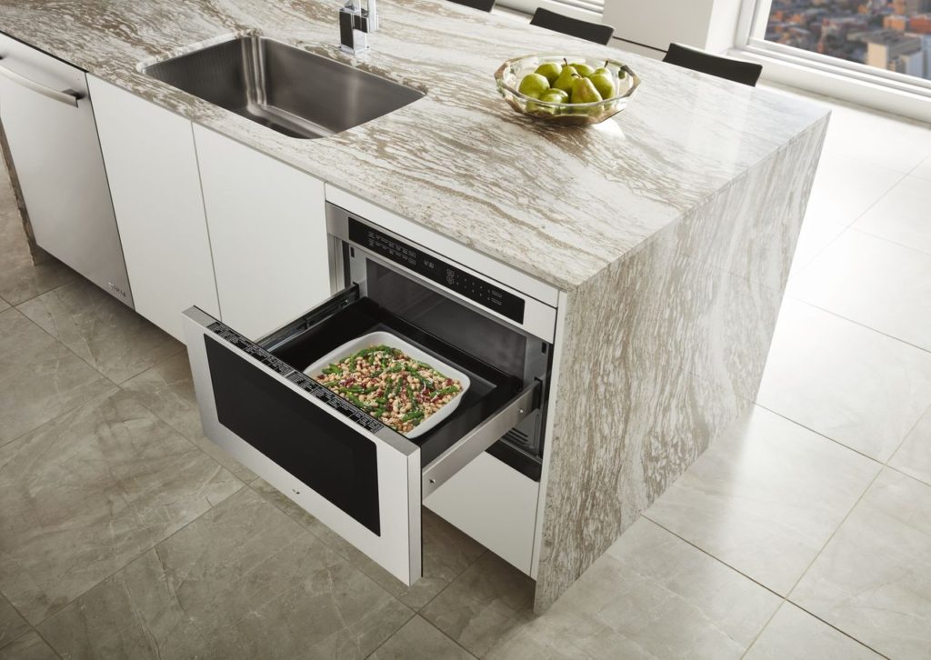 Choosing the perfect microwave style for your kitchen - JennAir JMDFS24GS Microwave Drawer