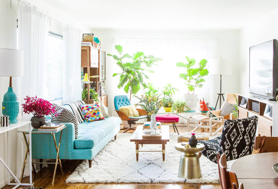 tropical living room chairs