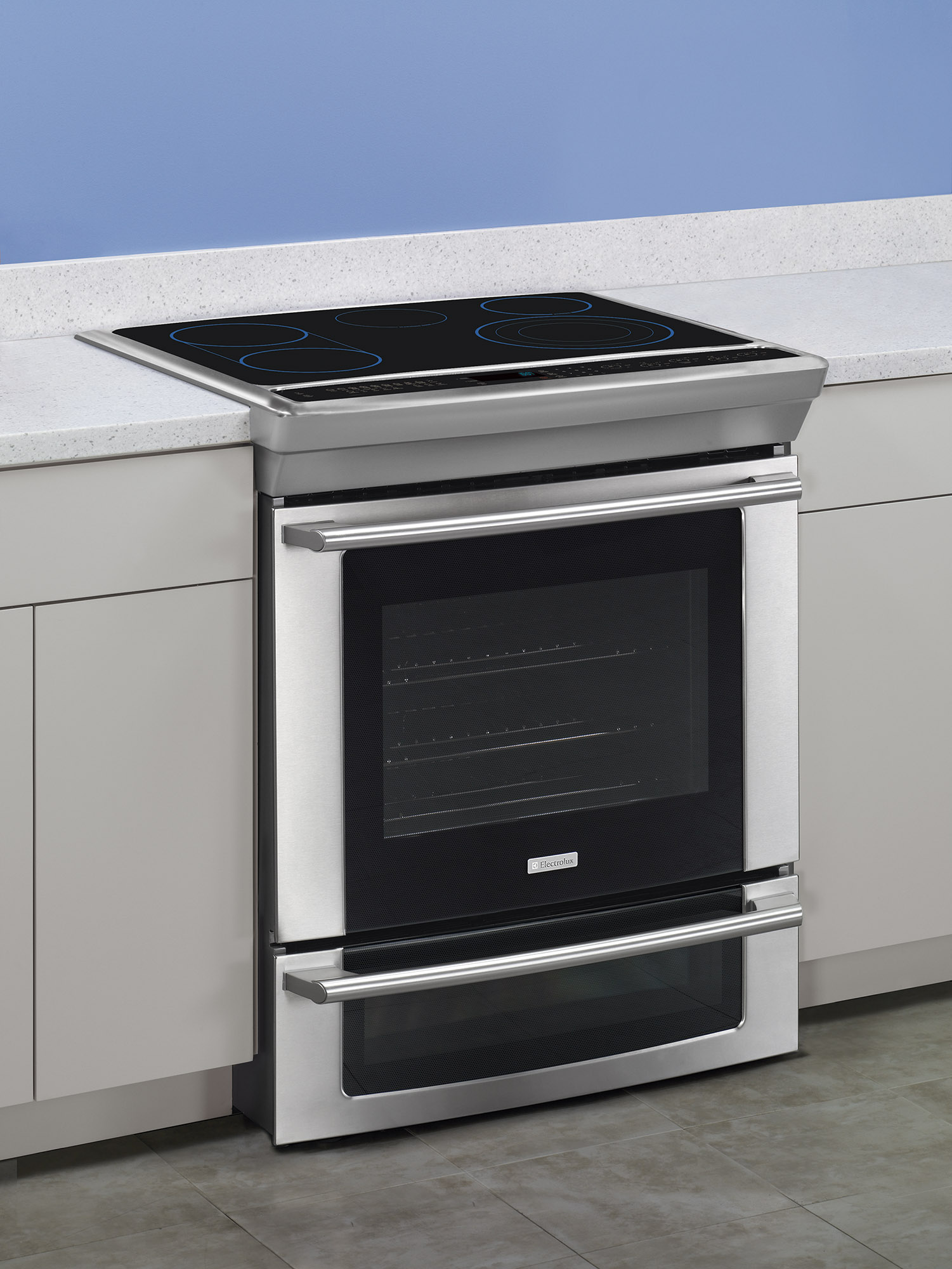 Can a slide-in range be installed as a freestanding range?