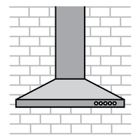 Broan® Elite EW43 Series 30 Stainless Steel T-Style Chimney Range Hood, Spencer's TV & Appliance