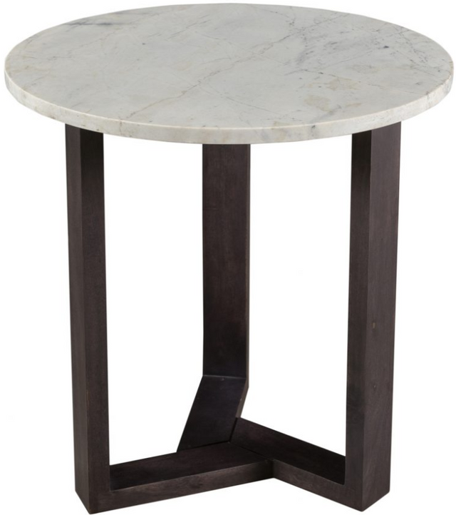 Moe's Home Collections Jinxx Charcoal Grey Side Table 1