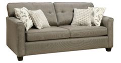 Superstyle Suites-Fabric Gray Suites Sofa