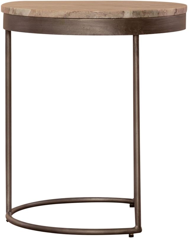 Liberty Furniture Eclipse Greystone Marble Top Accent Tables-2