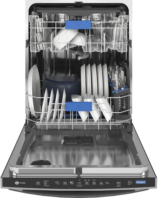 Lave-vaisselle encastré GE Profile™ de 24 po - Acier inoxydable résistant aux traces de doigts 2