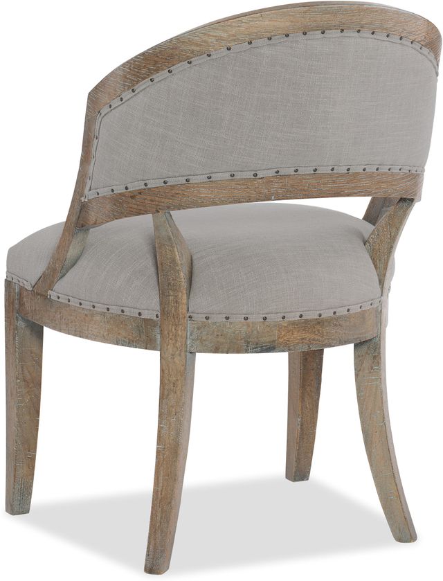 Hooker® Furniture Boheme Antique Milk Paint Garnier Barrel Back Chair 1