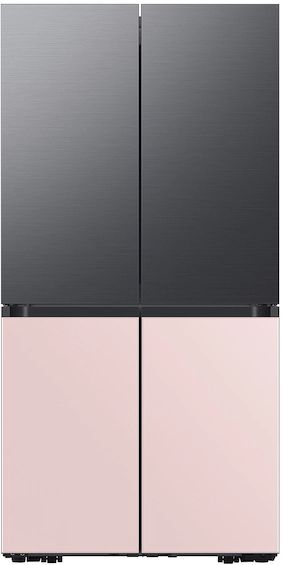 Samsung Bespoke Flex™ 18" Pink Glass French Door Refrigerator Bottom Panel 1