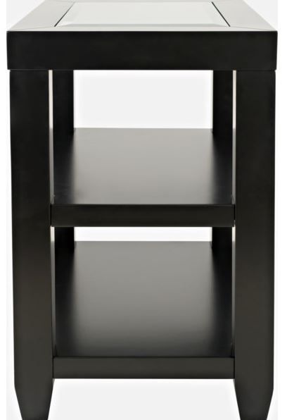 Jofran Inc. Urban Icon Black Chairside Table-0