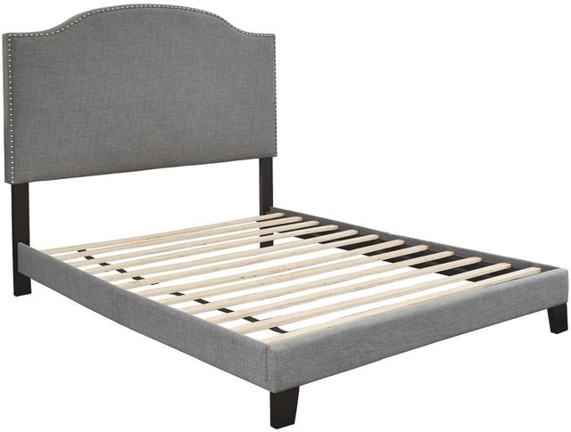 Signature Design by Ashley® Adelloni Gray King Upholstered Bed 1