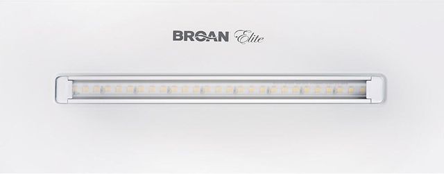 Broan® Elite EW48 Series 30" White Chimney Range Hood 4