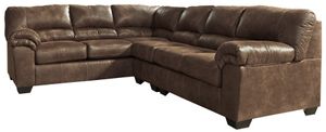 Signature Design by Ashley® Bladen 3-Piece Coffee Left-Arm Facing Sectional