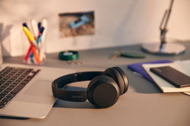 Sony® Black Wireless On-Ear Headphones 6