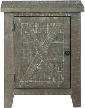 Signature Design by Ashley® Pierston Gray Accent Cabinet