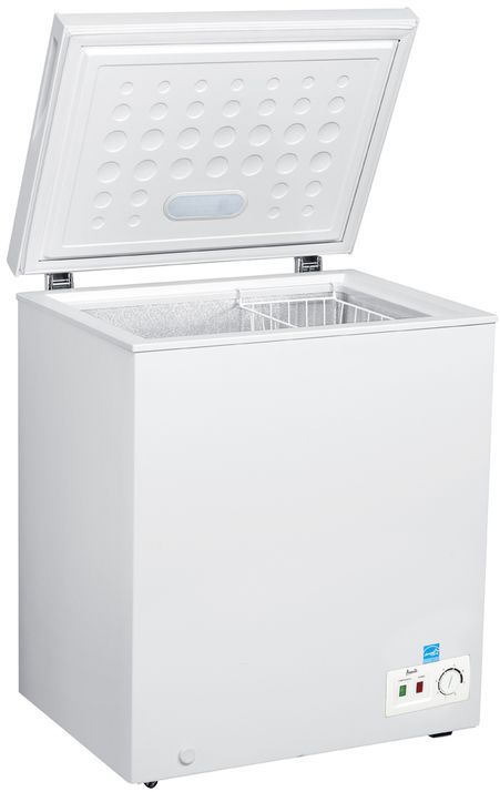 Avanti® 5.0 Cu. Ft. White Chest Freezer-1