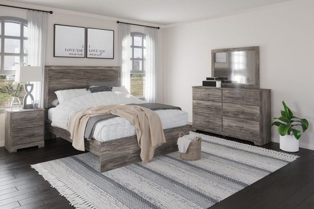 Signature Design by Ashley® Ralinksi Gray King Panel Bed-3