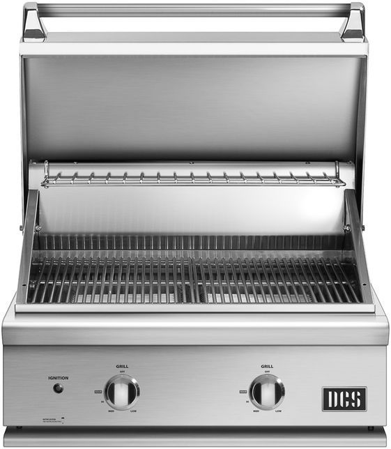DCS Series 7 30" Brushed  Stainless Steel Built In Propane Gas Grill 1