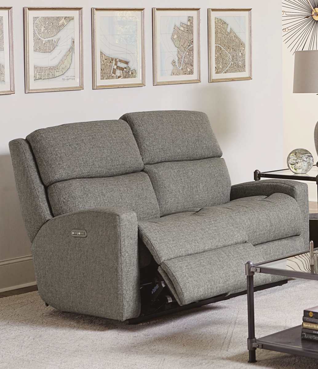 Flexsteel® Catalina Power Reclining Loveseat With Power Headrests ...