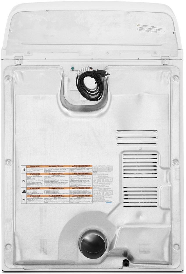 Amana® Front Load Gas Dryer-White 4