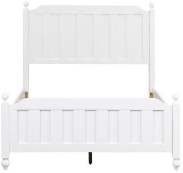 Liberty Cottage View White Youth Full Panel Bed-2