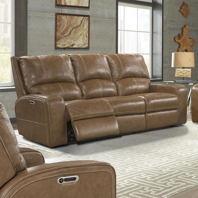 Parker House® Swift Bourbon Power Sofa-1