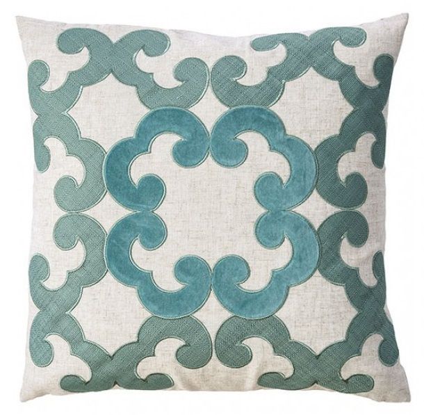 Furniture of America® Lily Natural Green 20" x 20" Throw Pillow
