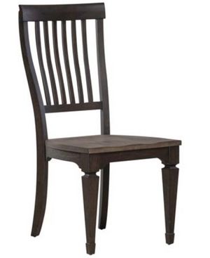 Liberty Allyson Park Ember Gray/Wirebrushed Black Forest Dining Chair