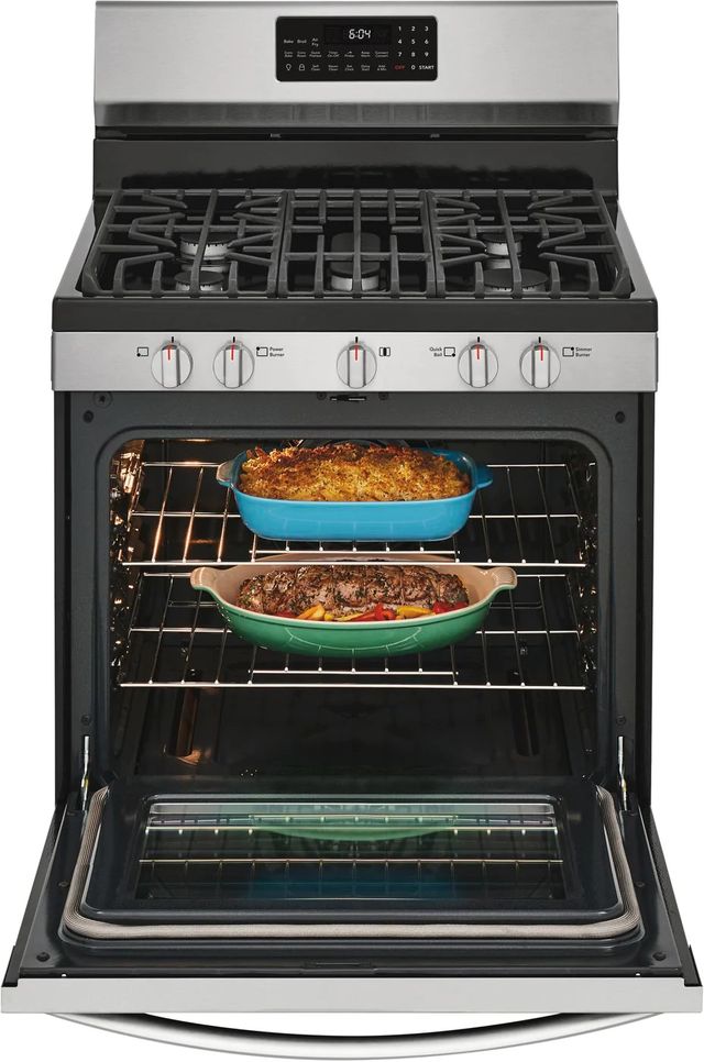 Frigidaire Gallery® 30" Stainless Steel Free Standing Gas Range with Air Fry 15