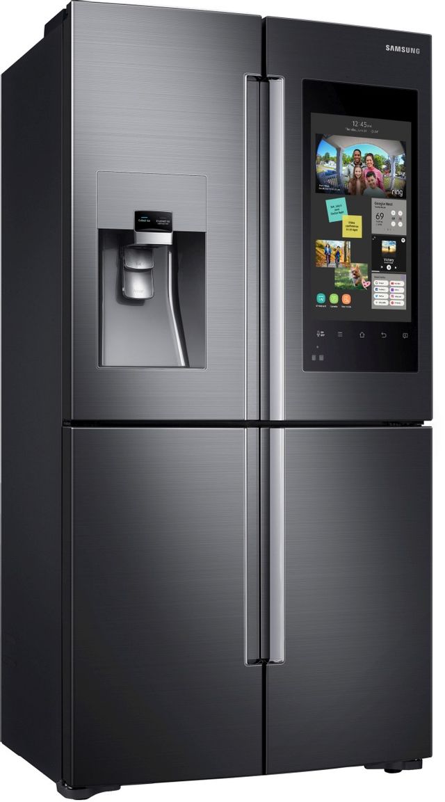 Samsung 22.0 Cu. Ft. 4-Door Refrigerator-Black Stainless Steel 2