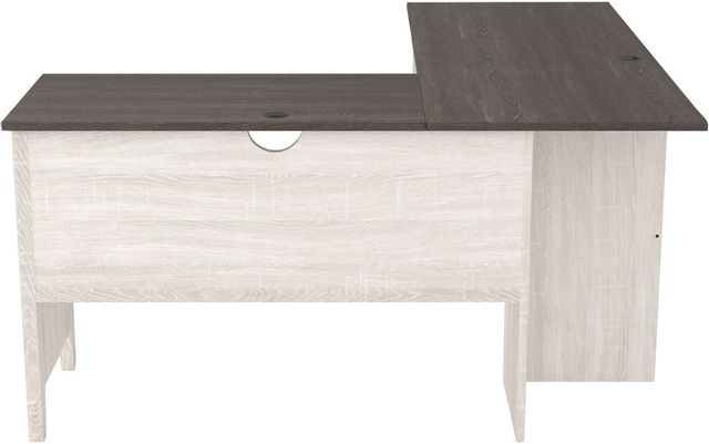 Signature Design by Ashley® Dorrinson 2-Piece Two-tone Home Office Desk 6